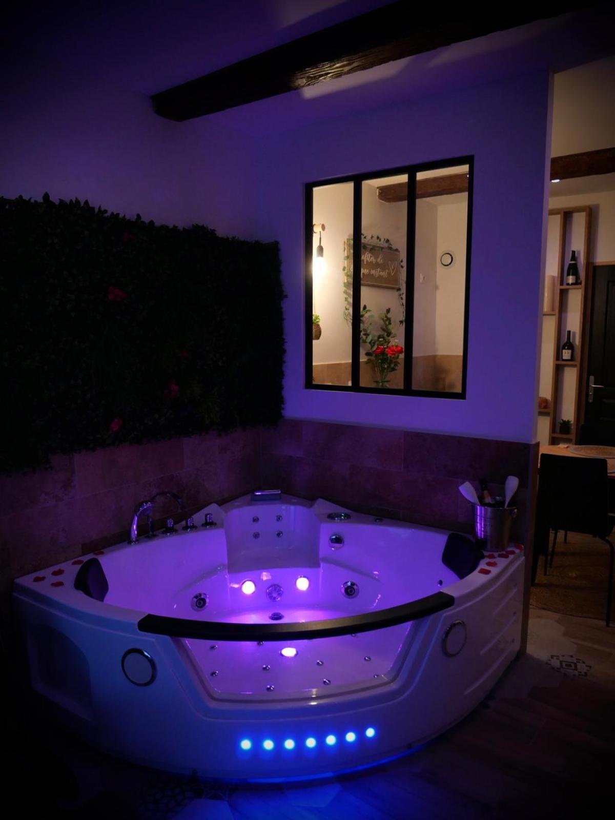Maison Prestige Le Donjon Des Plaisirs Jacuzzi Montluel Exterior photo